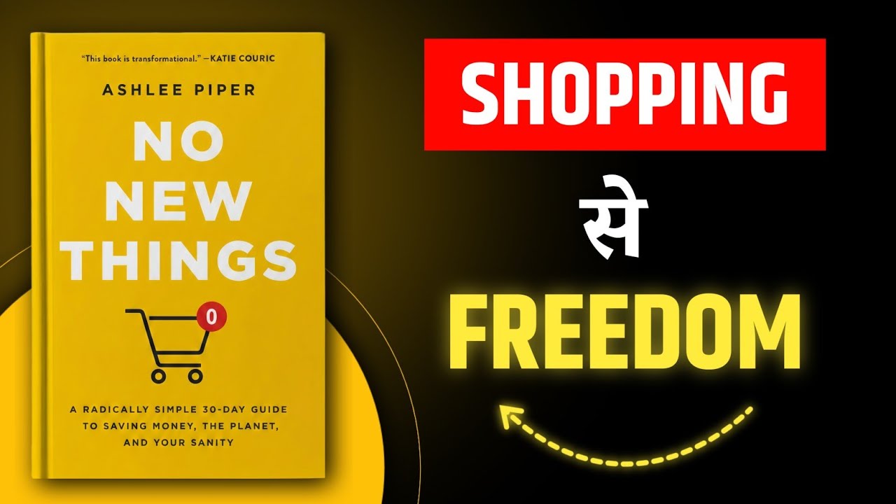 कम खरीदो, ज्यादा जियो | No New Things | Hindi Book Summary 