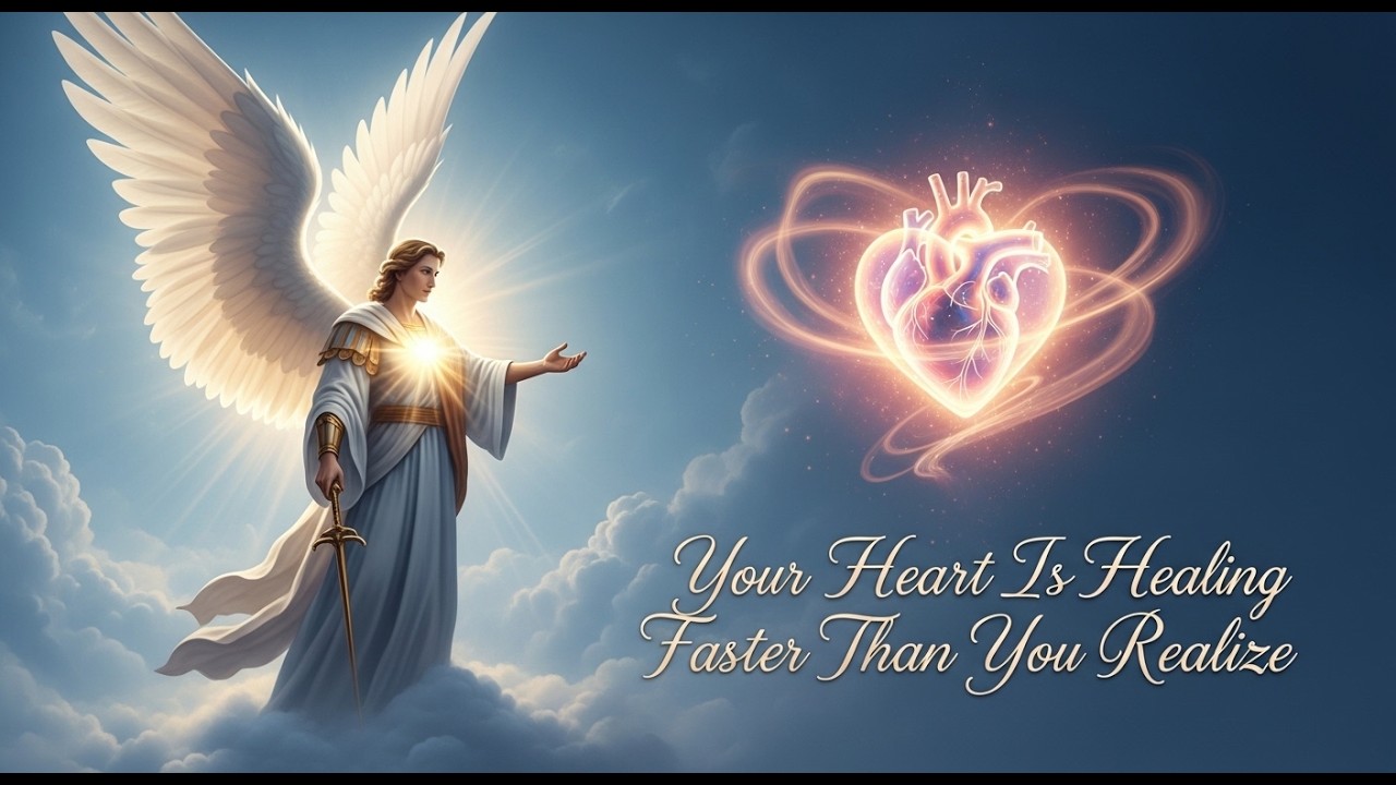 Archangel Michael Message Today  Your Heart Is Healing Faster Than You Realize  Angel Healing Messag