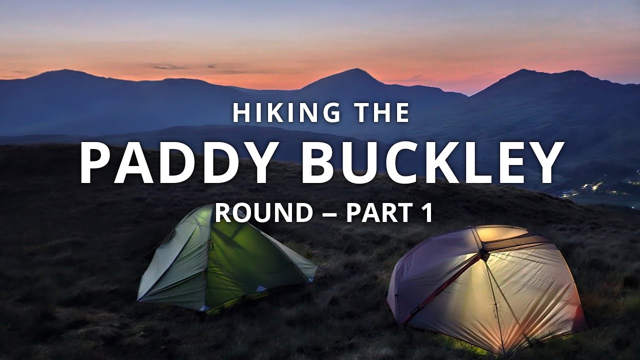 Hiking and Wild Camping The Paddy Buckley Round in Snowdonia. pt1