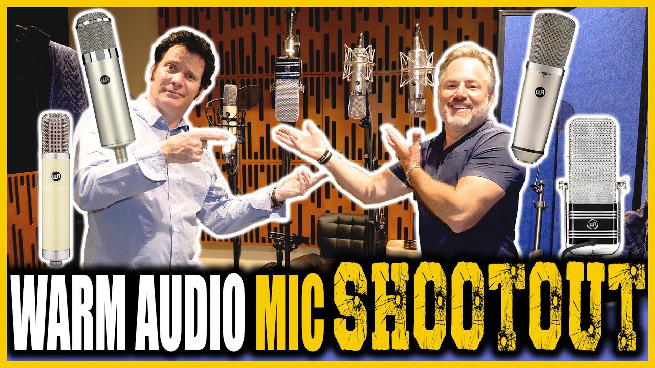 ЭПИЧЕСКАЯ ПЕРЕСТРЕЛКА микрофонов с микрофонами Warm Audio