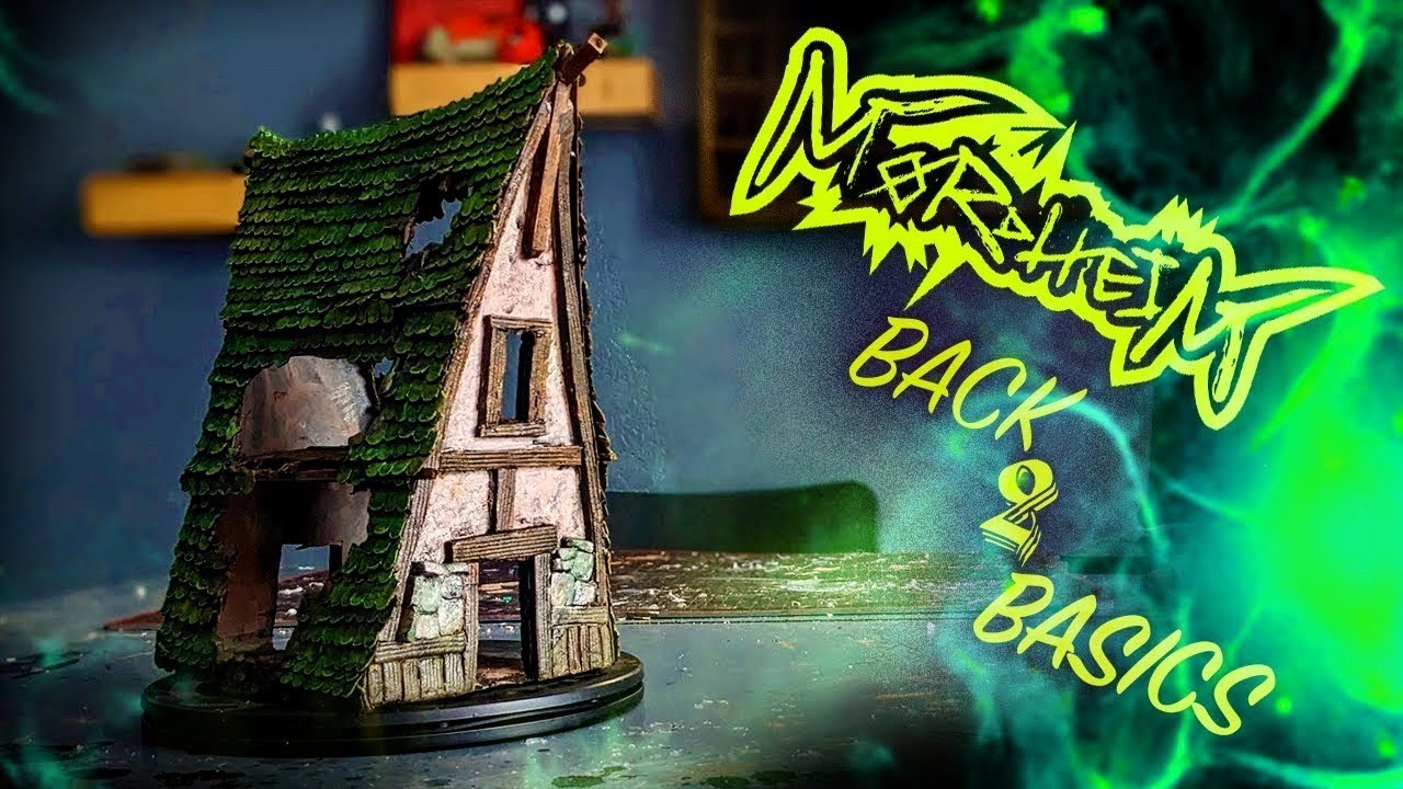 How to Build a Mordheim House Start to Finish - Diorama Terrain Tutorial - Mordheim DND Warhammer