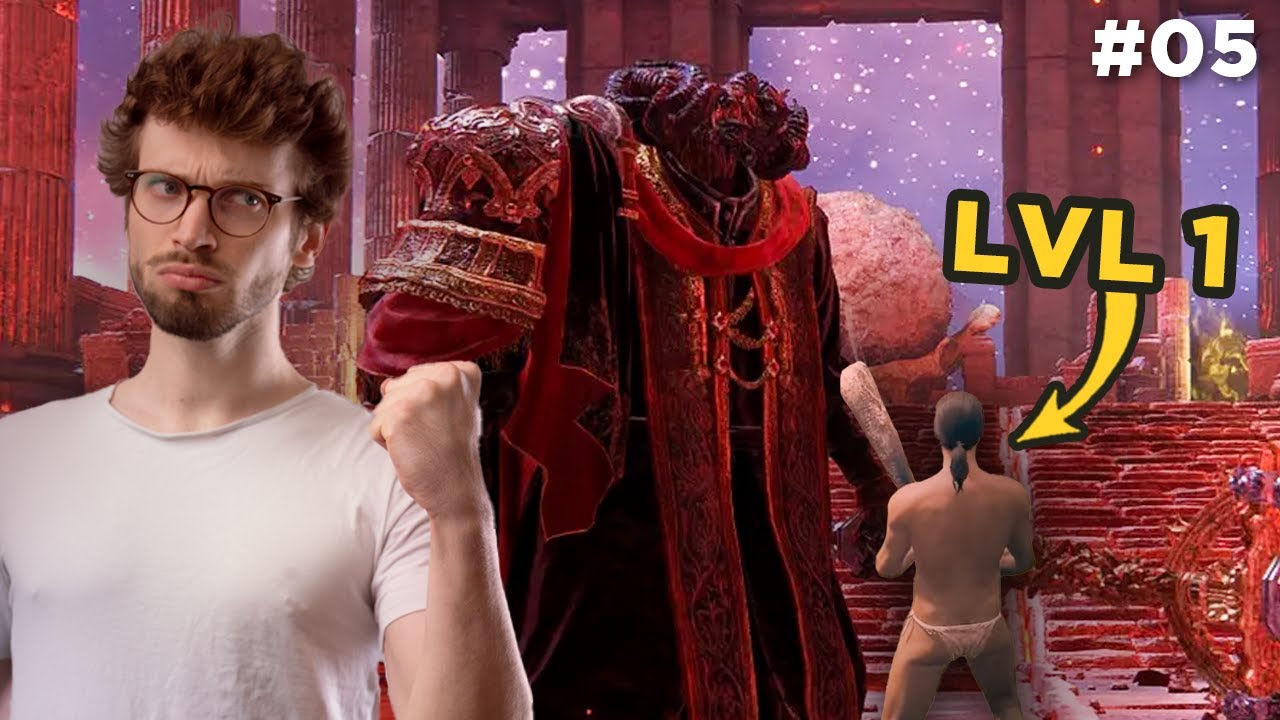 TOUS les BOSS majeurs LVL 01 ? | Elden Ring LVL 1 #05