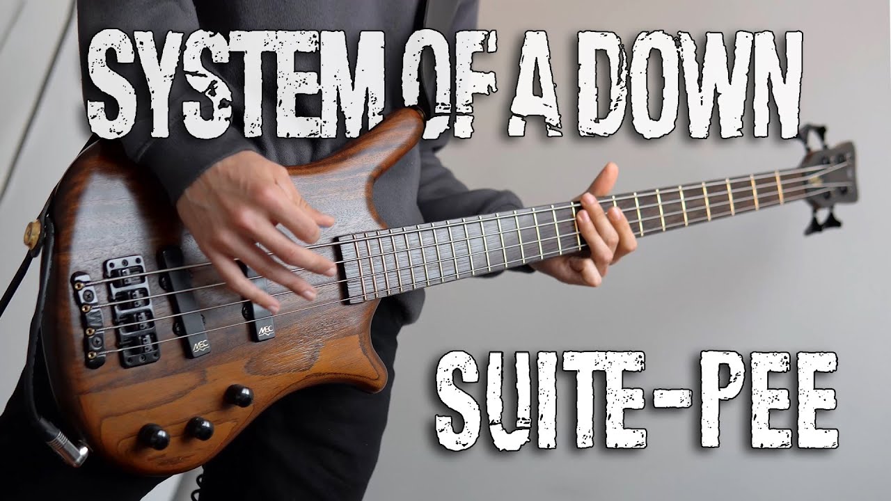 System Of A Down - Suite Pee (Bass Cover) + TAB