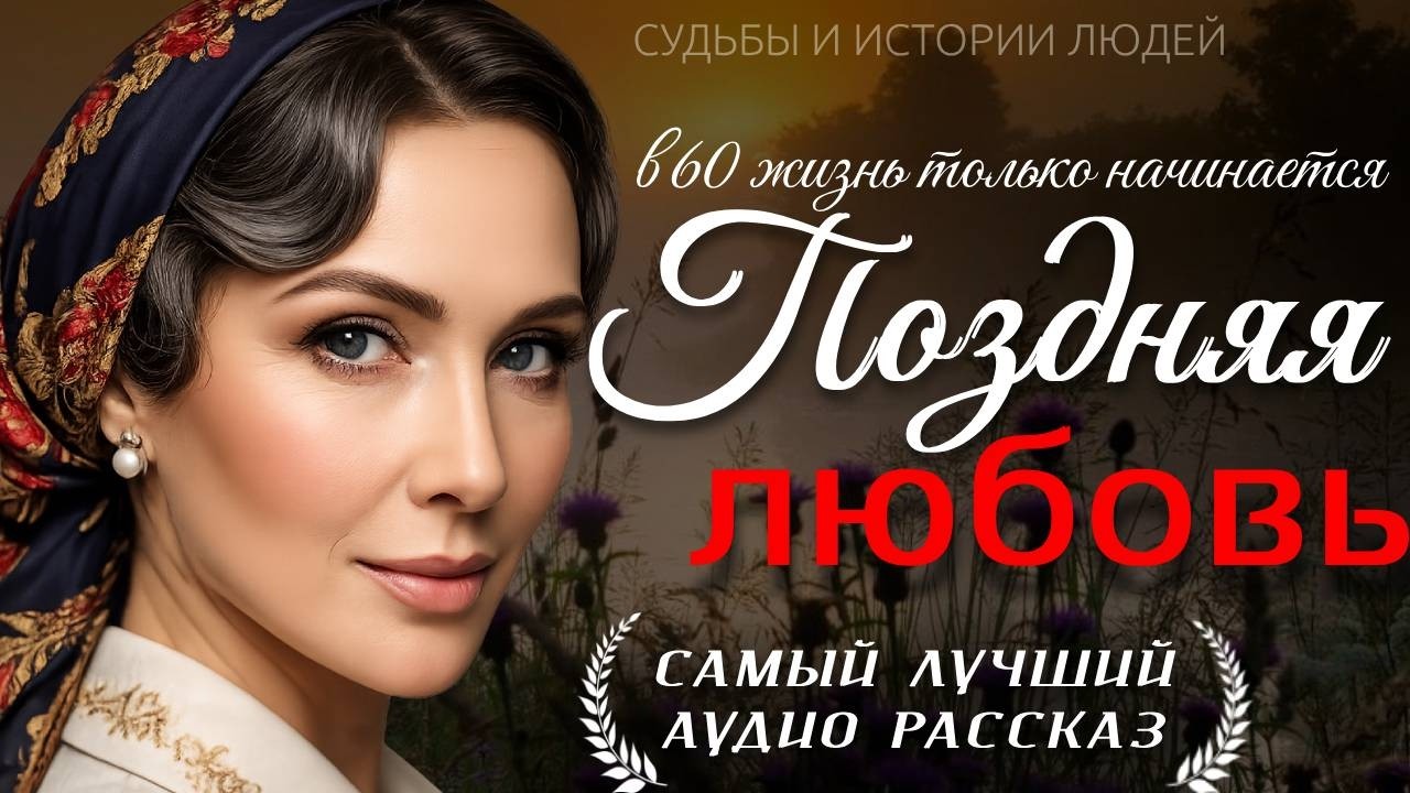 «ПОЗДНЯЯ ЛЮБОВЬ» Жизненная история о любви, судьбе и втором шансе | Аудио рассказ
