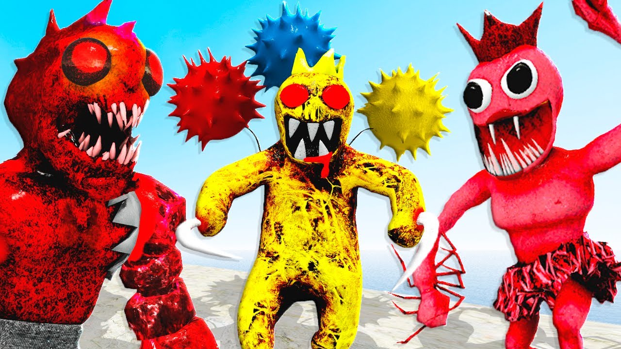 My Rainbow Friends are Cursed! (Garry's Mod)