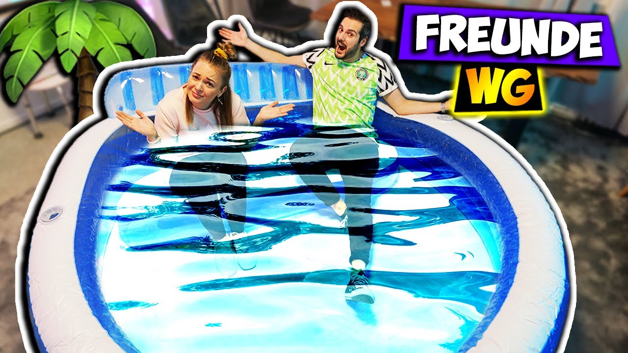 SAM BAUT SWIMMING-POOL IN LIZ' ZIMMER AUF! Sommer in der Freunde WG #39