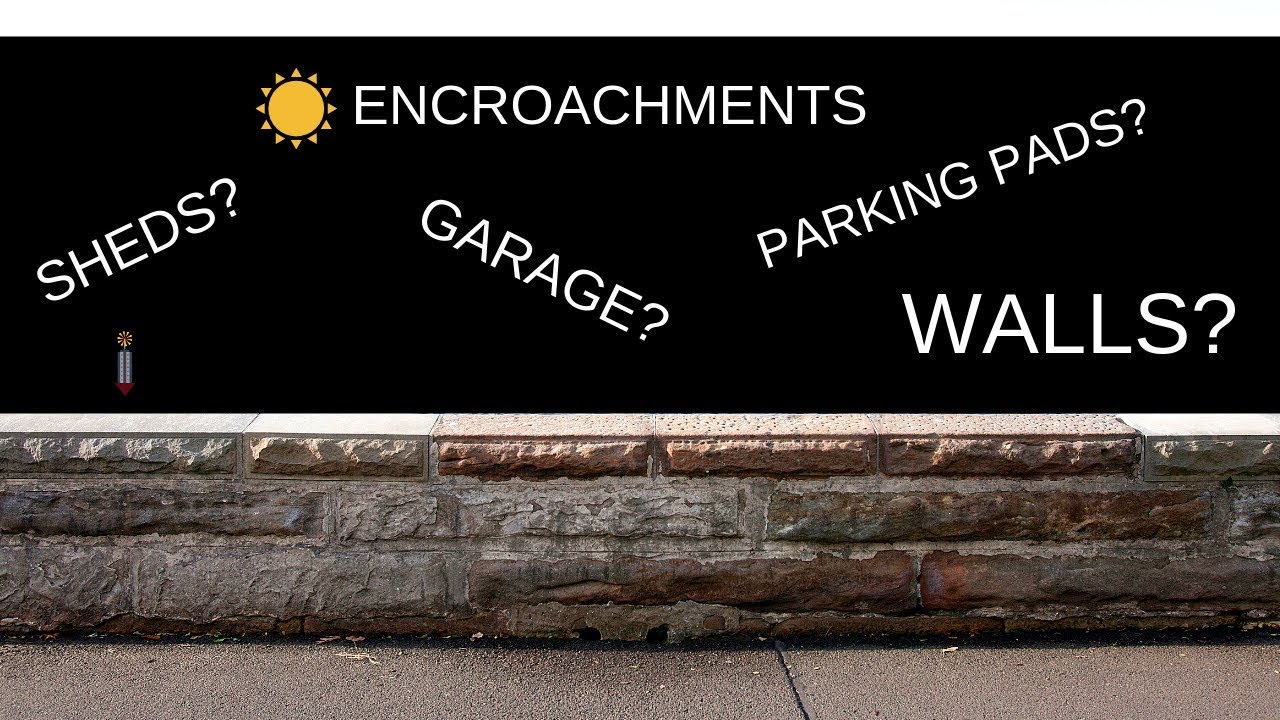 Encroachment on YOUR LAND! Will you be able to sell?