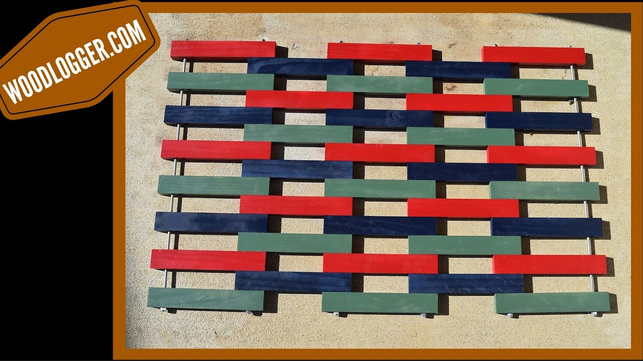 How to Make a Wood Doormat (woodlogger.com)