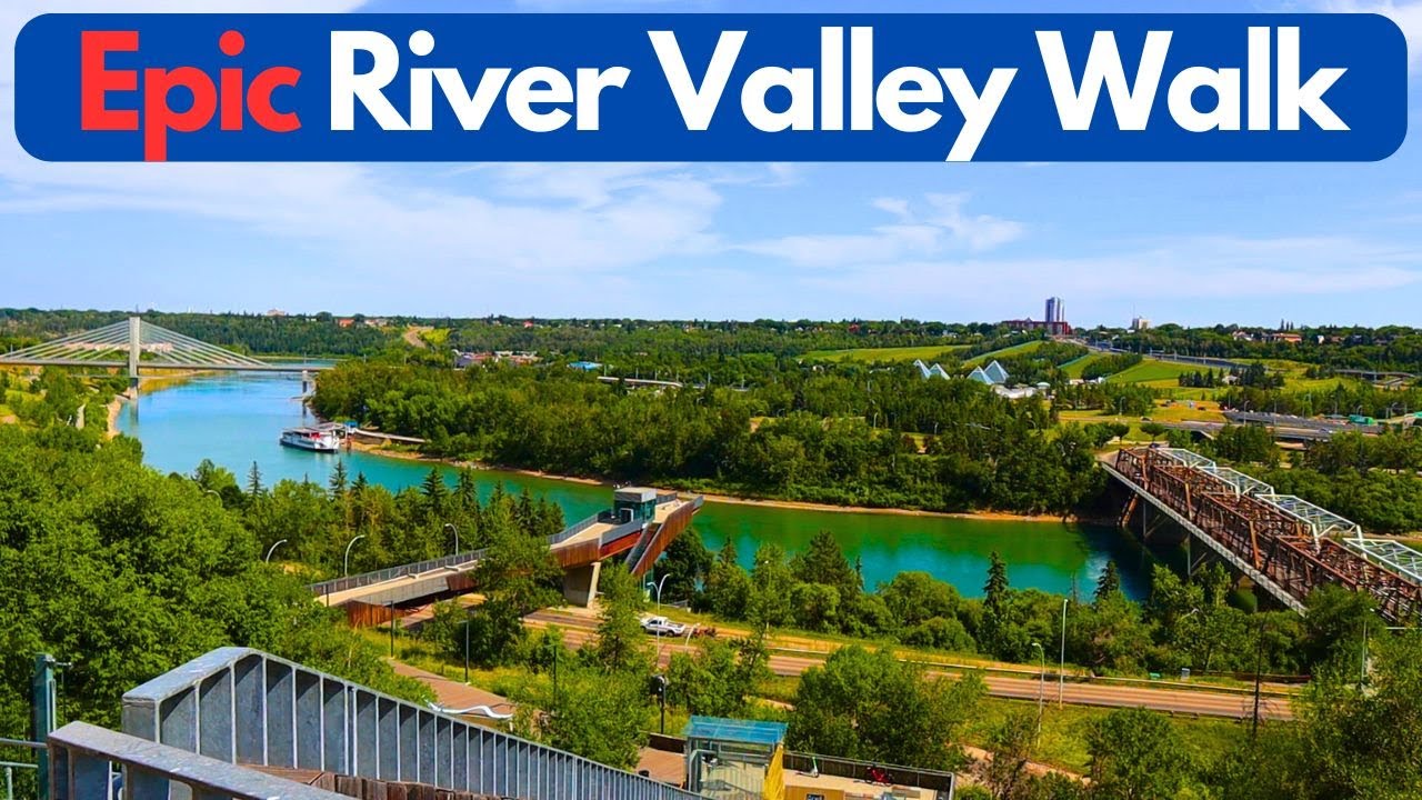 Epic River Valley Walk - Central Core - Edmonton, Alberta, Canada