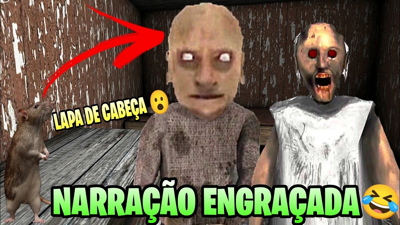 FUGINDO DA VEIA SEBOSA EM GRANNY 1,2 E 3 COMPILADO - GRANNY DA ZUEIRA