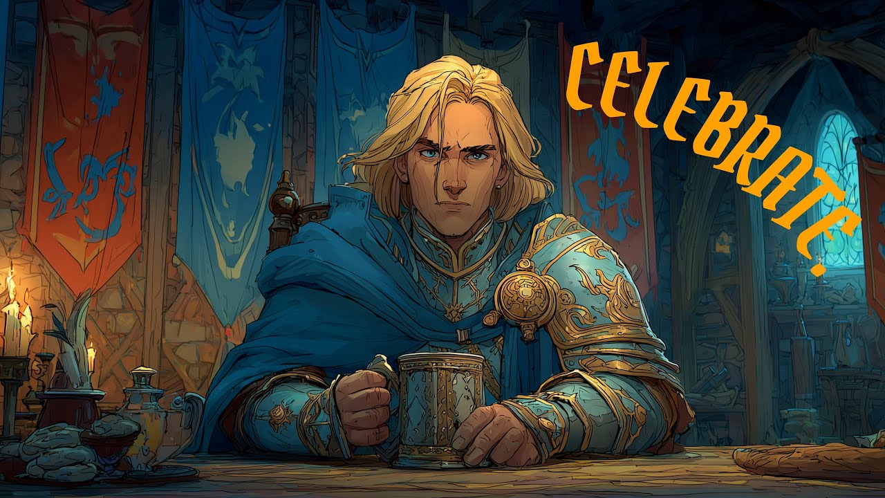 Lively Celtic Band Tavern Music for DnD, RPG & Fantasy Ambience 🎻Background Ambience Music 🍺