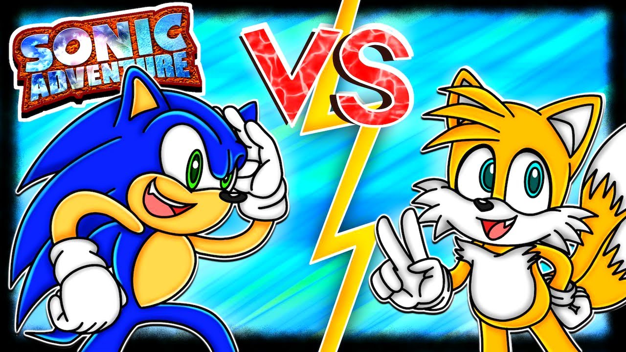Sonic VS Tails! - Sonic & Tails Play TAILS' STORY! (Sonic Adventure)