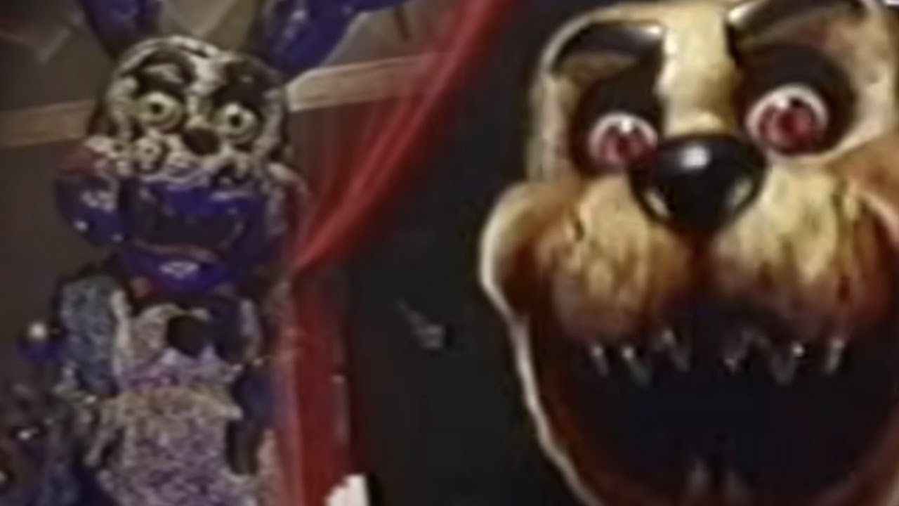 fnaf analog horror got way more frightening