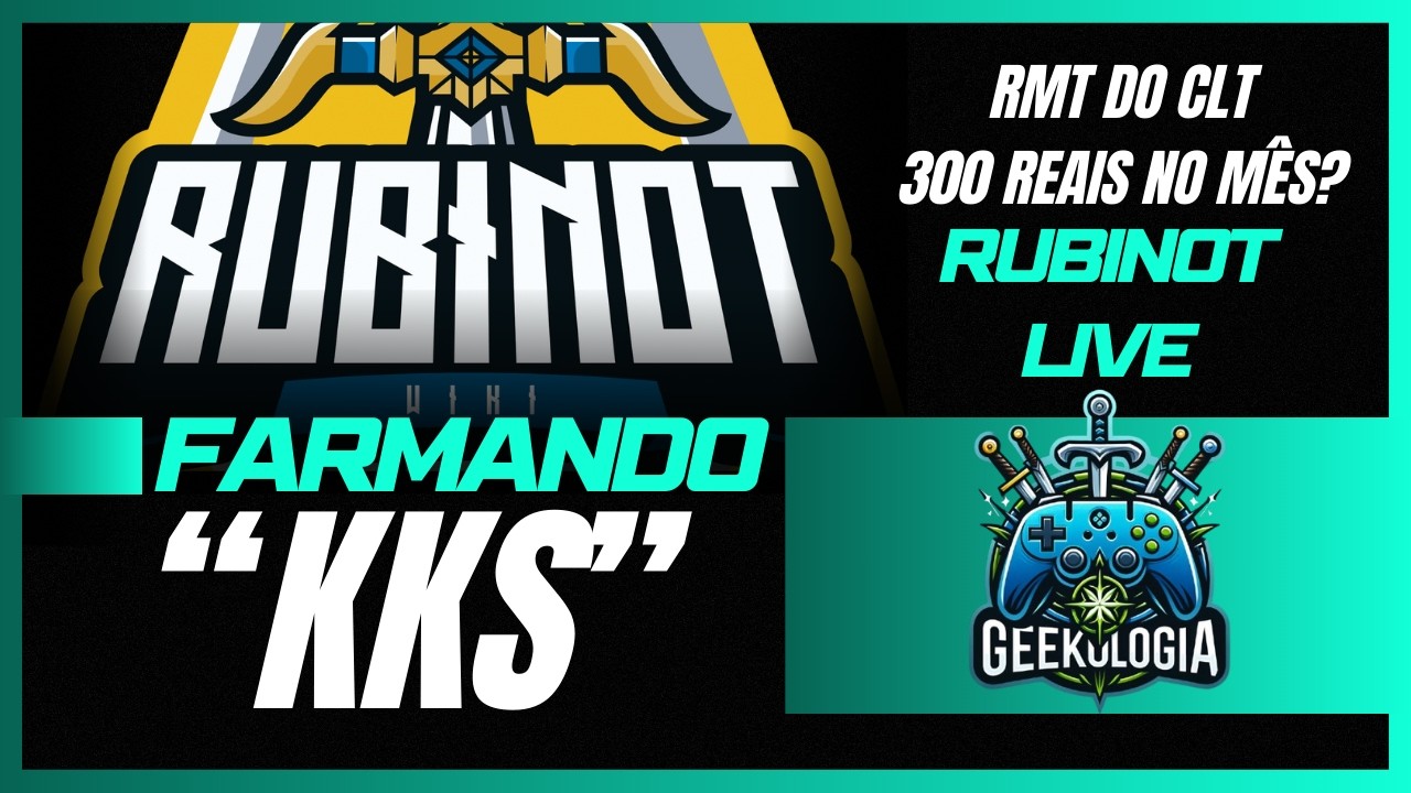 RMT DO CLT: Aprendendo a farmar de MS no Rubinot⚔️