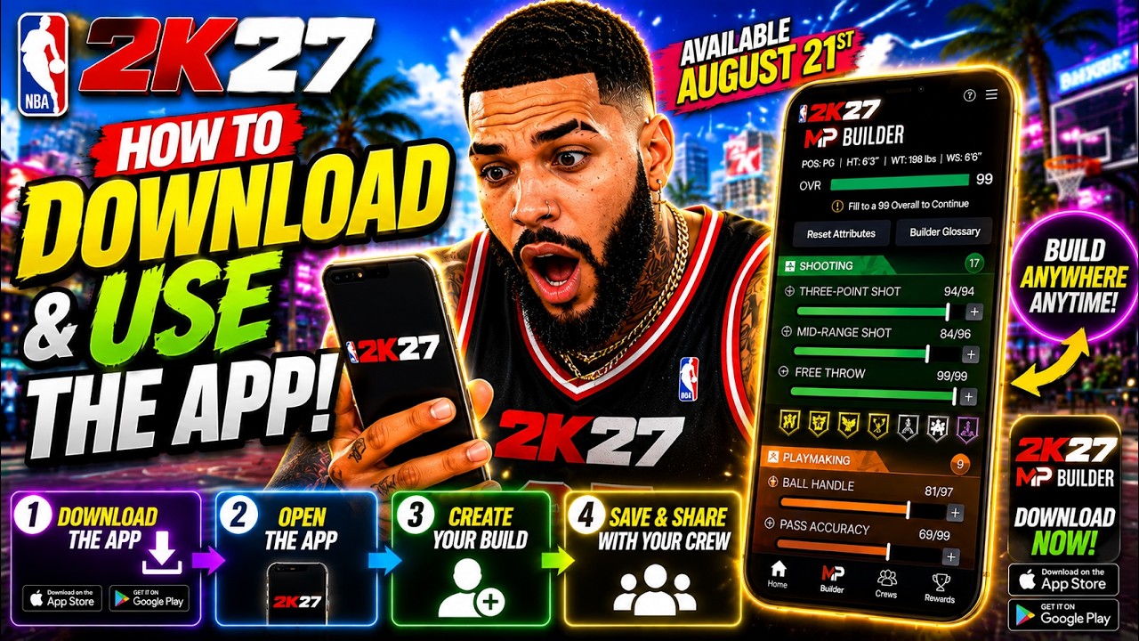 HOW TO DOWNLOAD 2K HQ APP FOR NBA 2K27