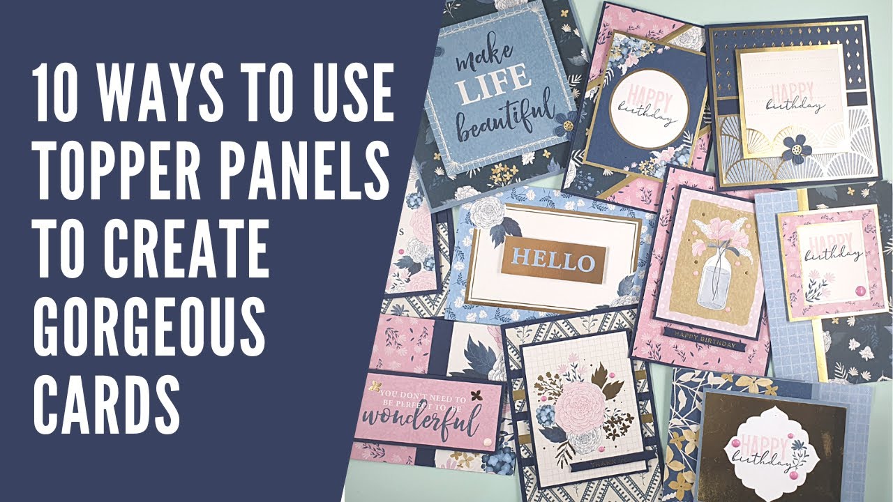 10 Ways to Use the Topper Sheets from Your Paper Packs Creatively to Make Simple Cards