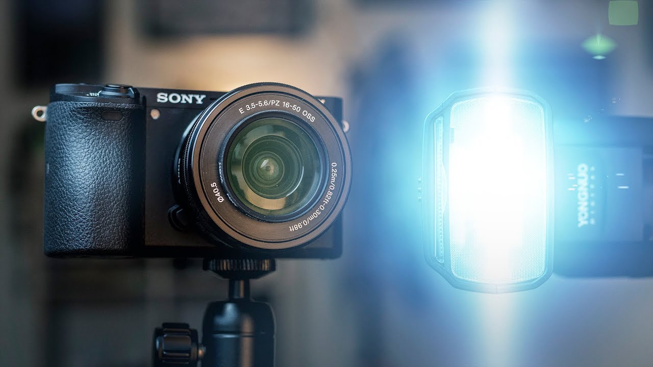 SONY Camera + CANON Flash and Wireless Transmitter