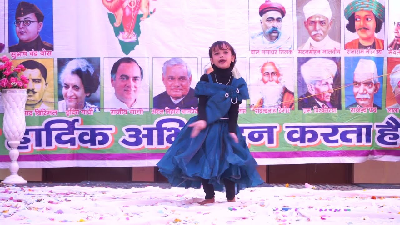dada ji ki jhadi hu me || दादा जी की छड़ी हु मै || Swayam prabha school daboh ||dance