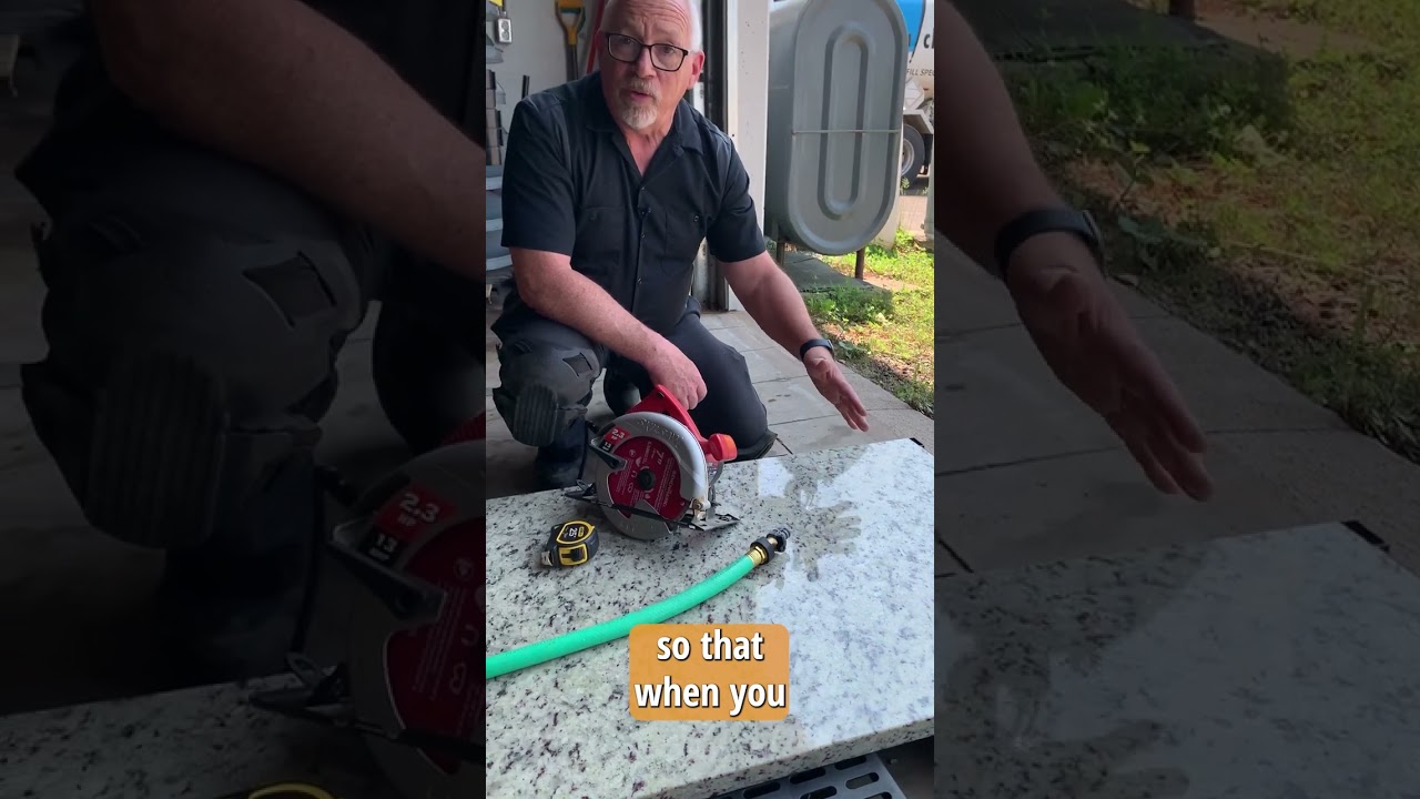 Master the Art of Granite Countertop Cutting #kitchen #diy #project