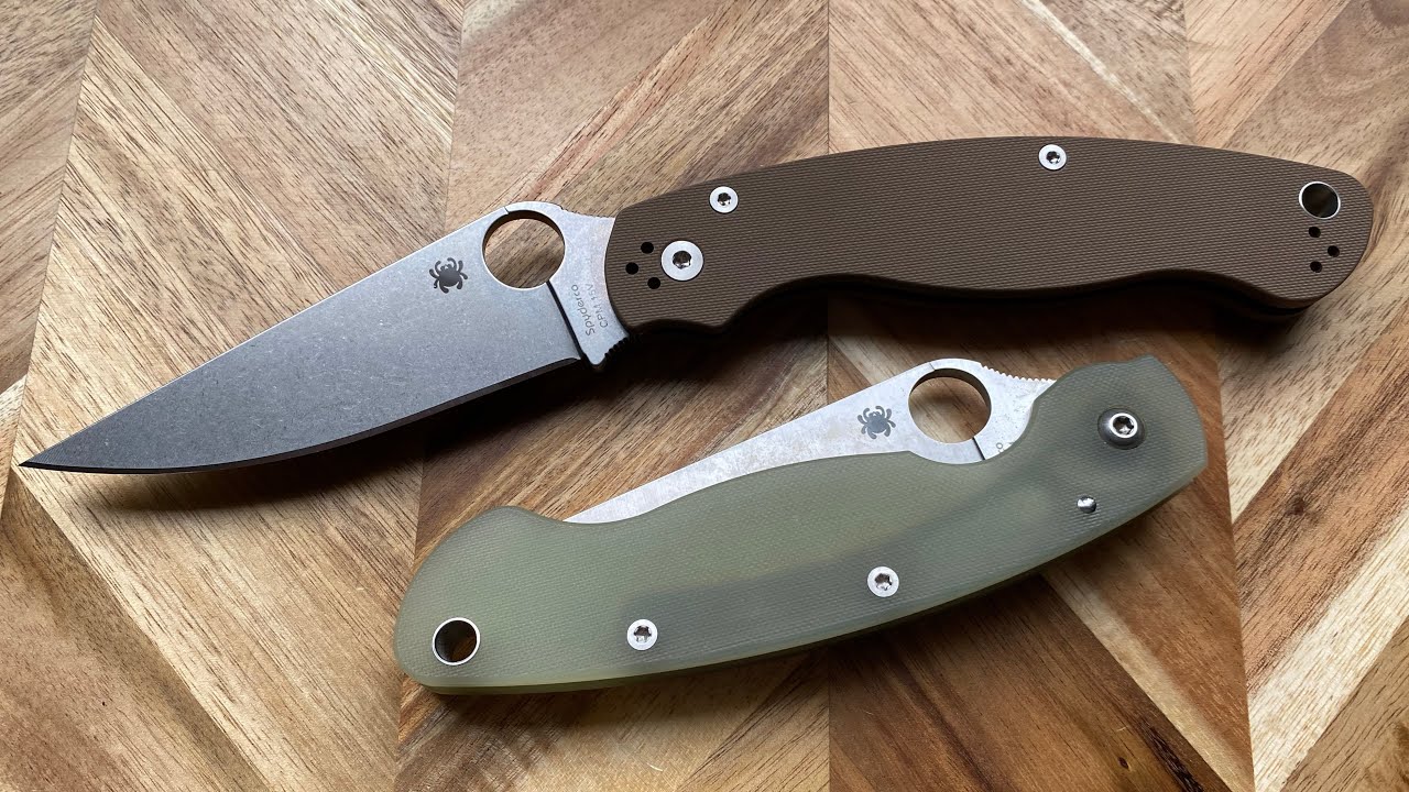 Spyderco Military 2 CPM- 15V (BBB Sprint run)