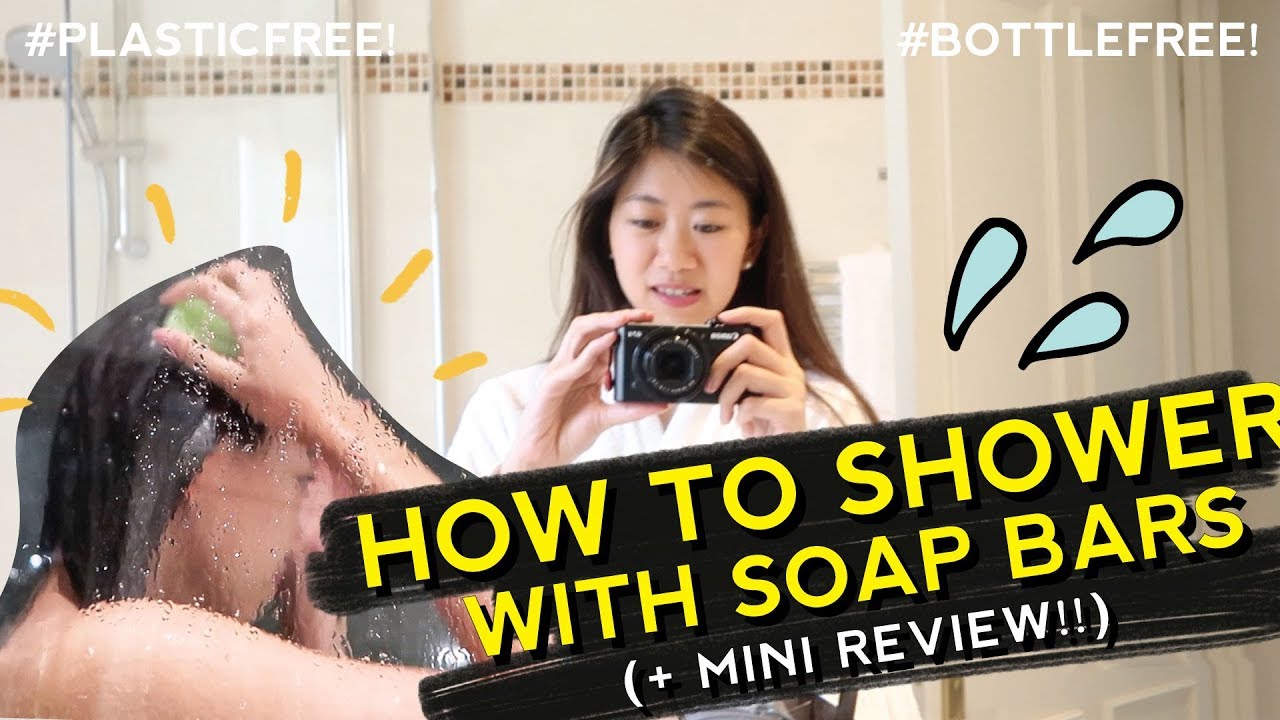 Zero Waste Beginner Tips: How to Shower with Soap Bars! | 沖涼可以走塑？唔用洗頭水洗頭？