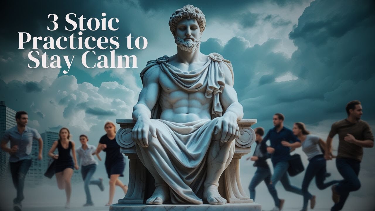 3 Stoic Practices to Stay Calm in Chaos (2,000-Year-Old Wisdom for Modern Life)