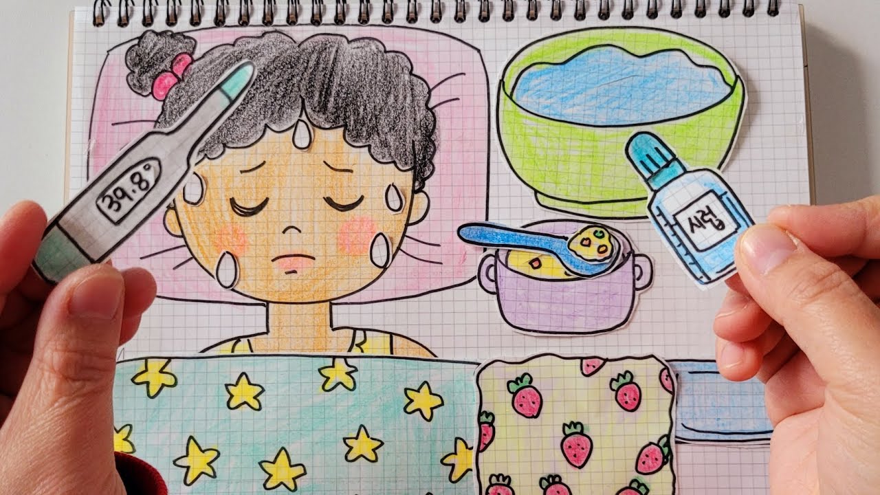 🎀paperdiy🎀 take care of 💊 간호하기 종이놀이
