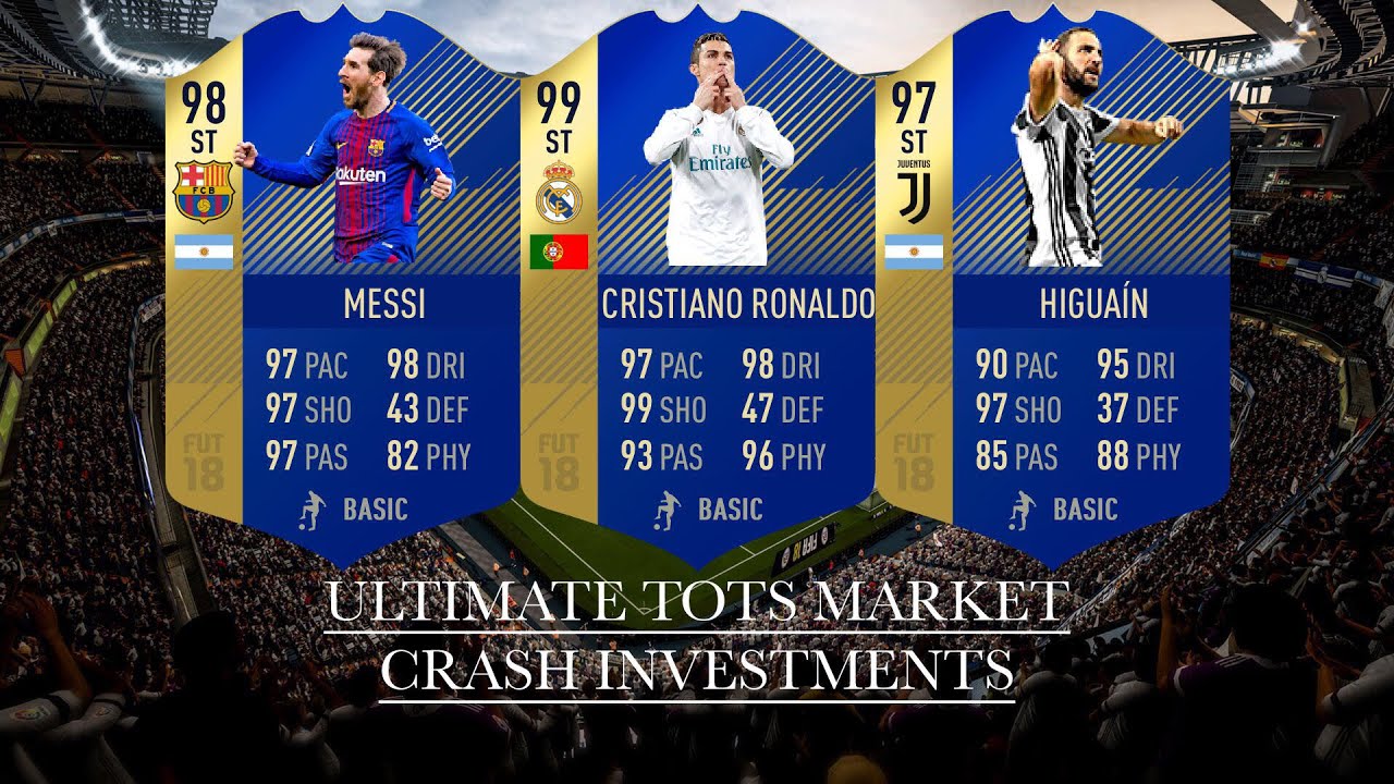 FIFA 18 ULTIMATE TOTS MARKET CRASH! ULTIMATE TOTS INVESTING! (FIFA 18 BEST TRADING METHODS)