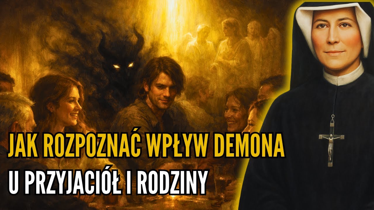 Święta Faustyna ujawnia: Jak rozpoznać wpływ demona u bliskich — zlekceważone znaki