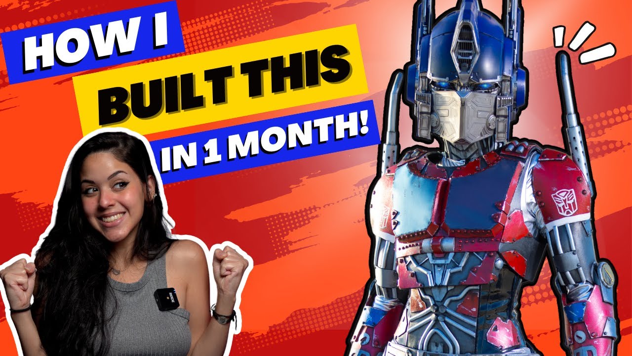 How I Built THIS | Full EVA Foam OPTIMUS PRIME Cosplay!