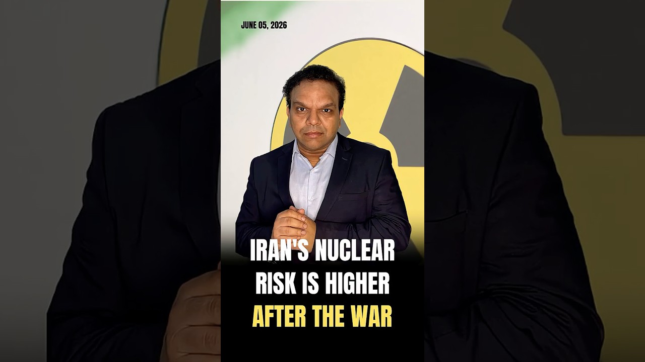 Iran's Nuclear Risk Is Higher After War? #iran #iranisraelwar #iranwar #trump #missiles #uranium