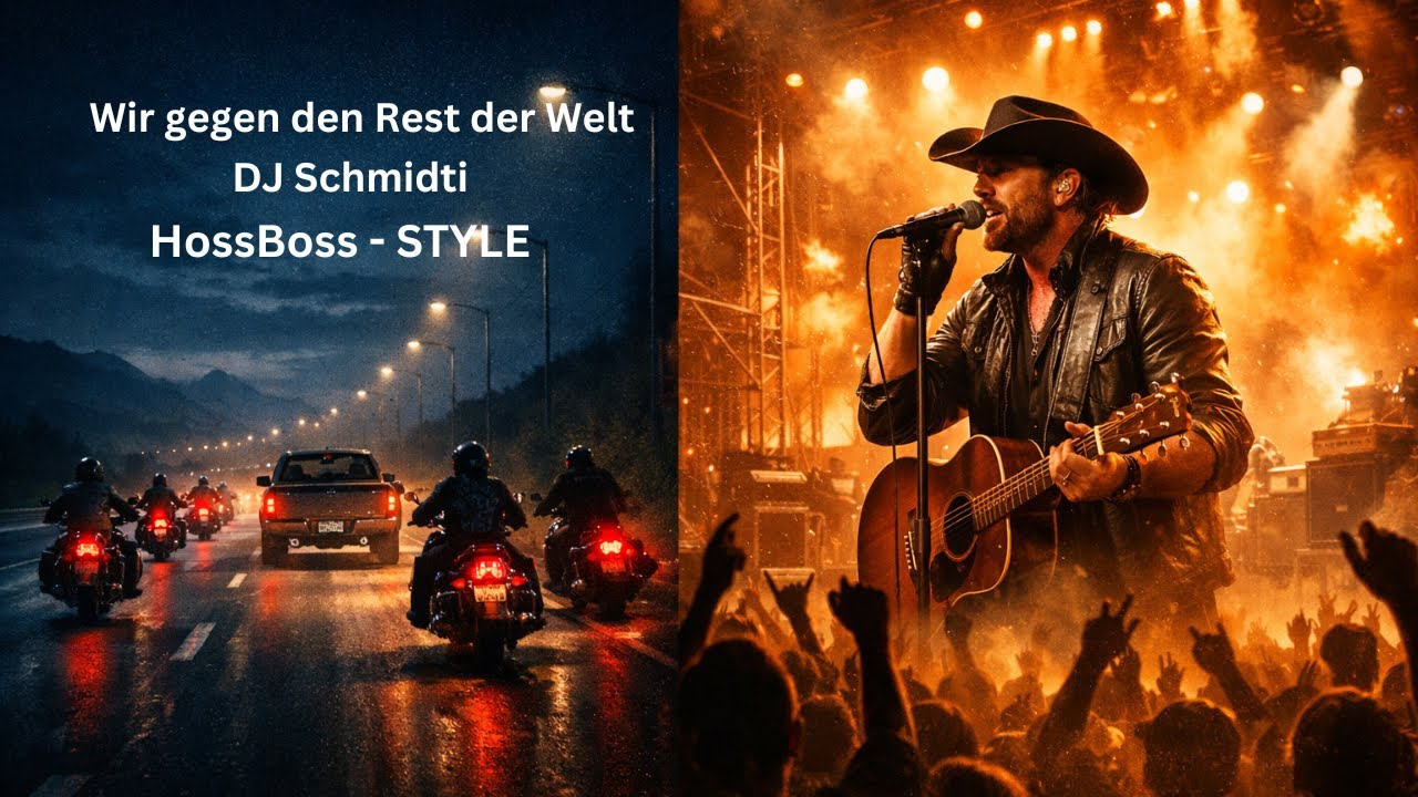 Wir gegen den Rest der Welt 🚨 Deutschsprachiger Country-Rock | The BossHoss Style Roadtrip-Hymne
