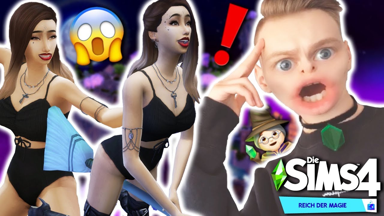 ICH WERDE ZUM BÖSEN ZAUBERER! 🔮😈 - Die Sims 4: Reich der Magie 💕