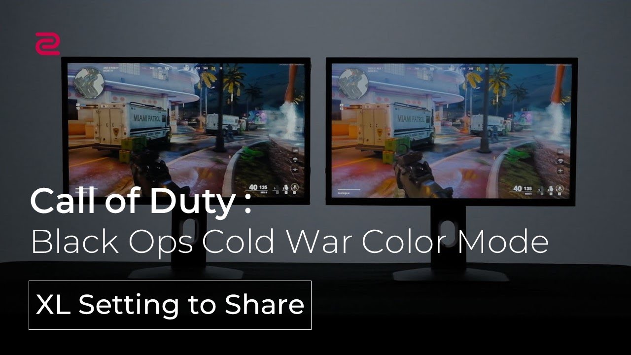 XL Setting to Share &ndash; CoD Cold War Color Mode