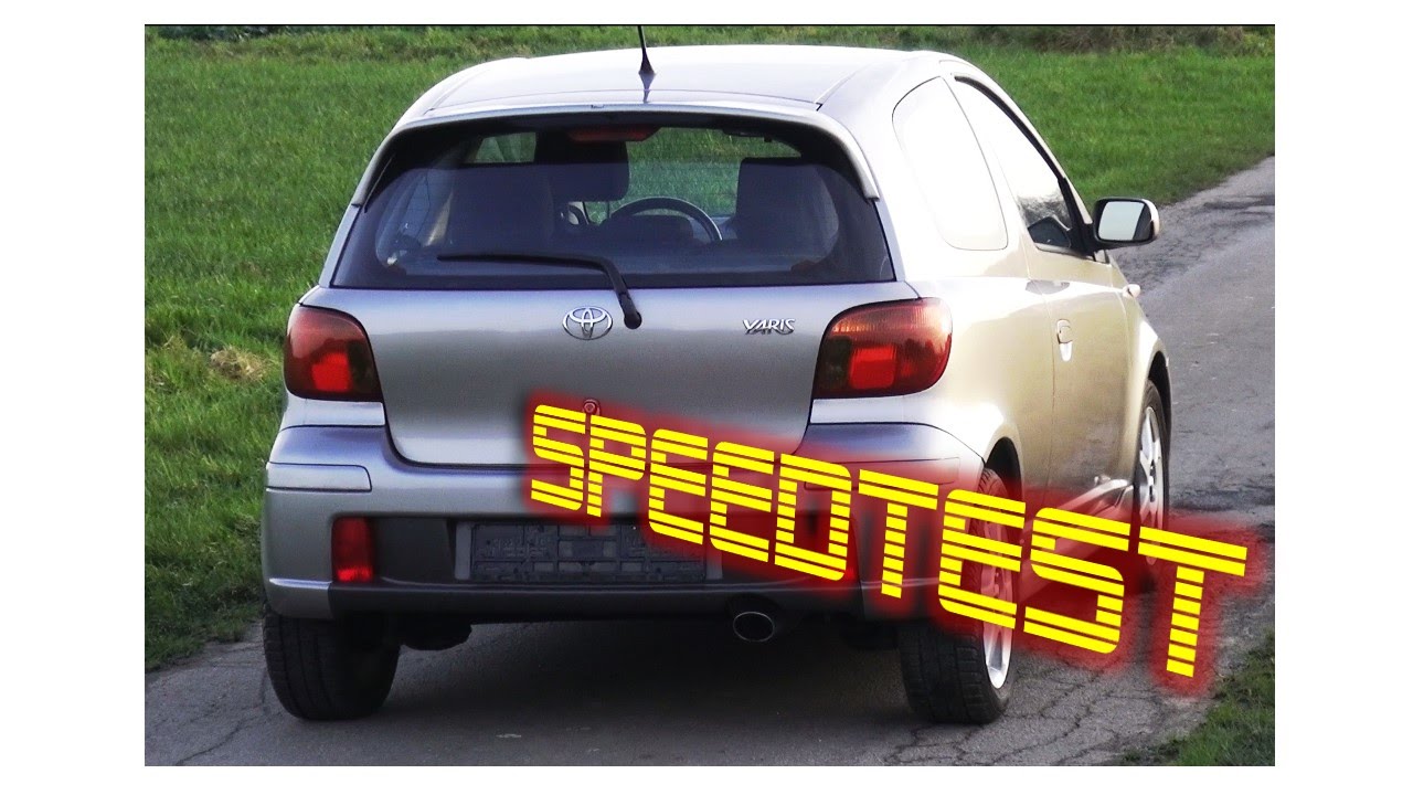 Toyota Yaris TS P1 0-199 km/h - Cars moving parts