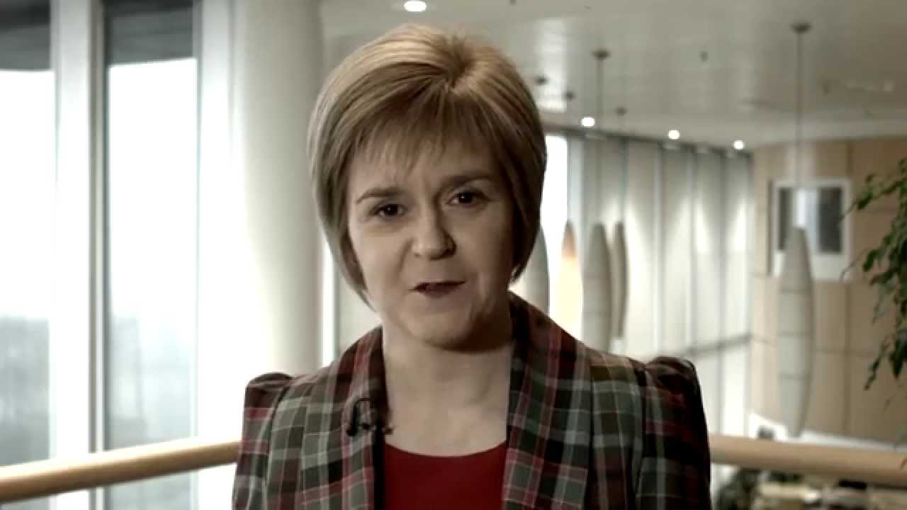 A special message from Scotland's First Minister
