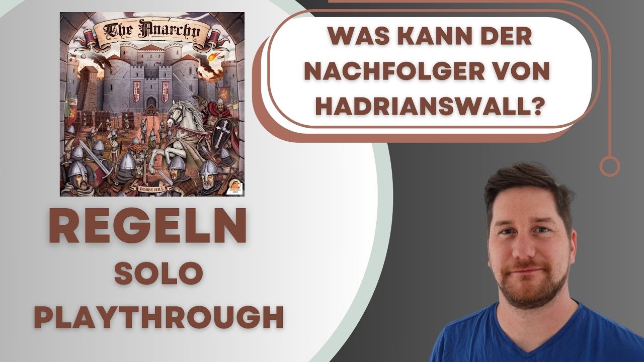 The Anarchy - Regeln + Solo Playthrough - Kampagne - Kapitel 1