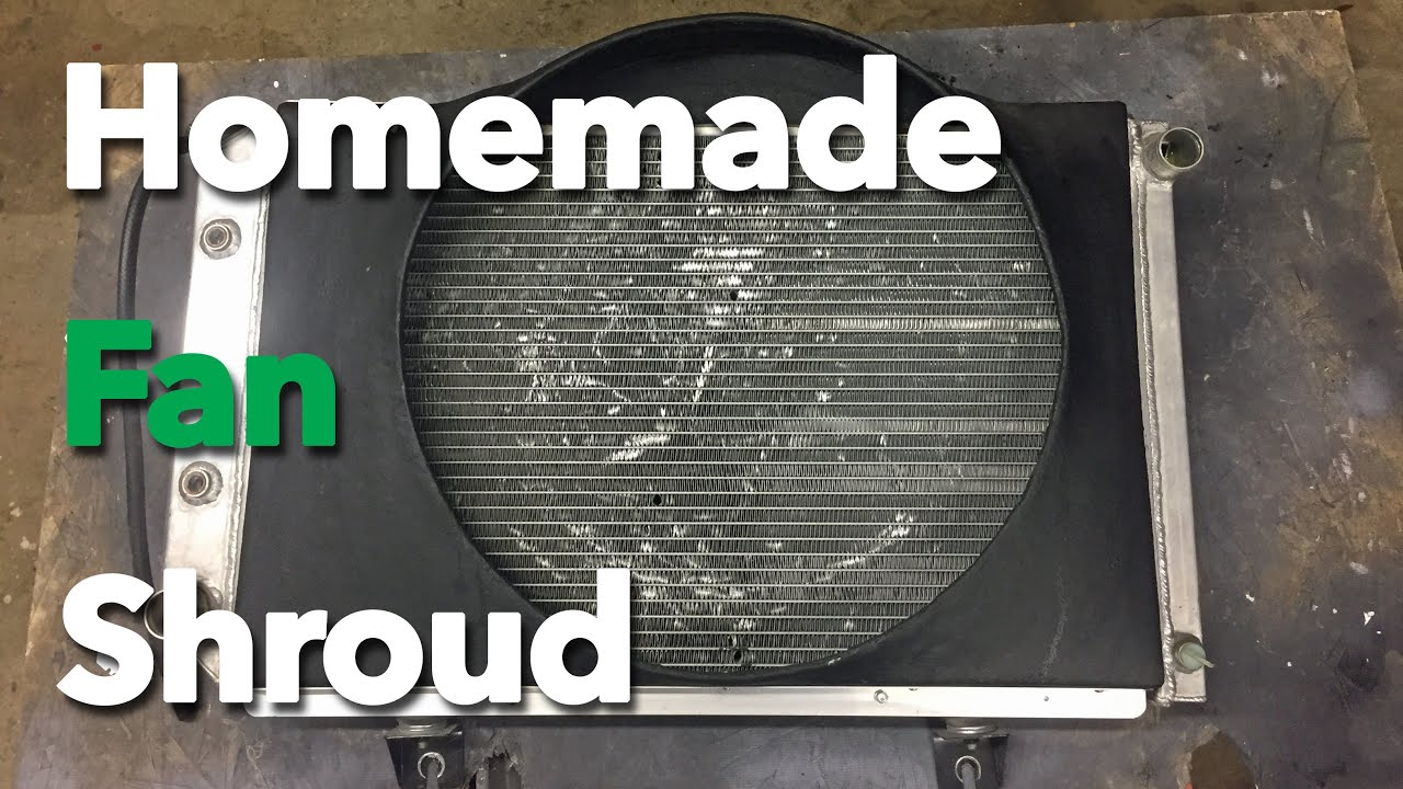 Make a Custom DIY Fan Shroud at Home out of Fiberglass Resin and a Fleece Blanket