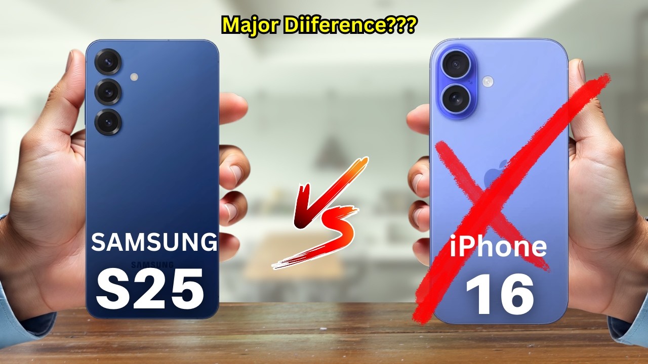 Samsung S25 Wins BIG Against iPhone 16 in 2026!
