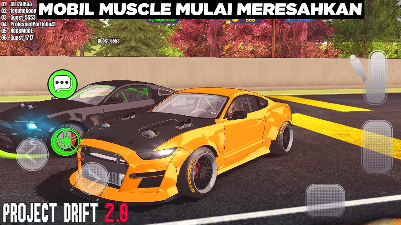 Adu Mustang Dengan Youtuber @OPuxi !! Sampai Ketemu HellCat Ngebut ( ◉ ₒ ◉ ) Project Drift 2.0