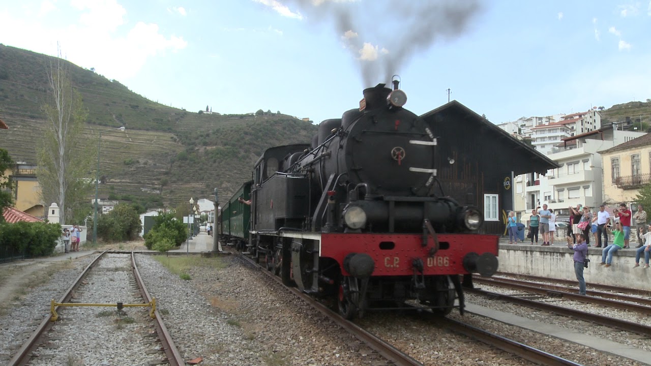 O passeio de Domingo, Pinhão - 27/08/2017 - Rio Douro e o Comboio