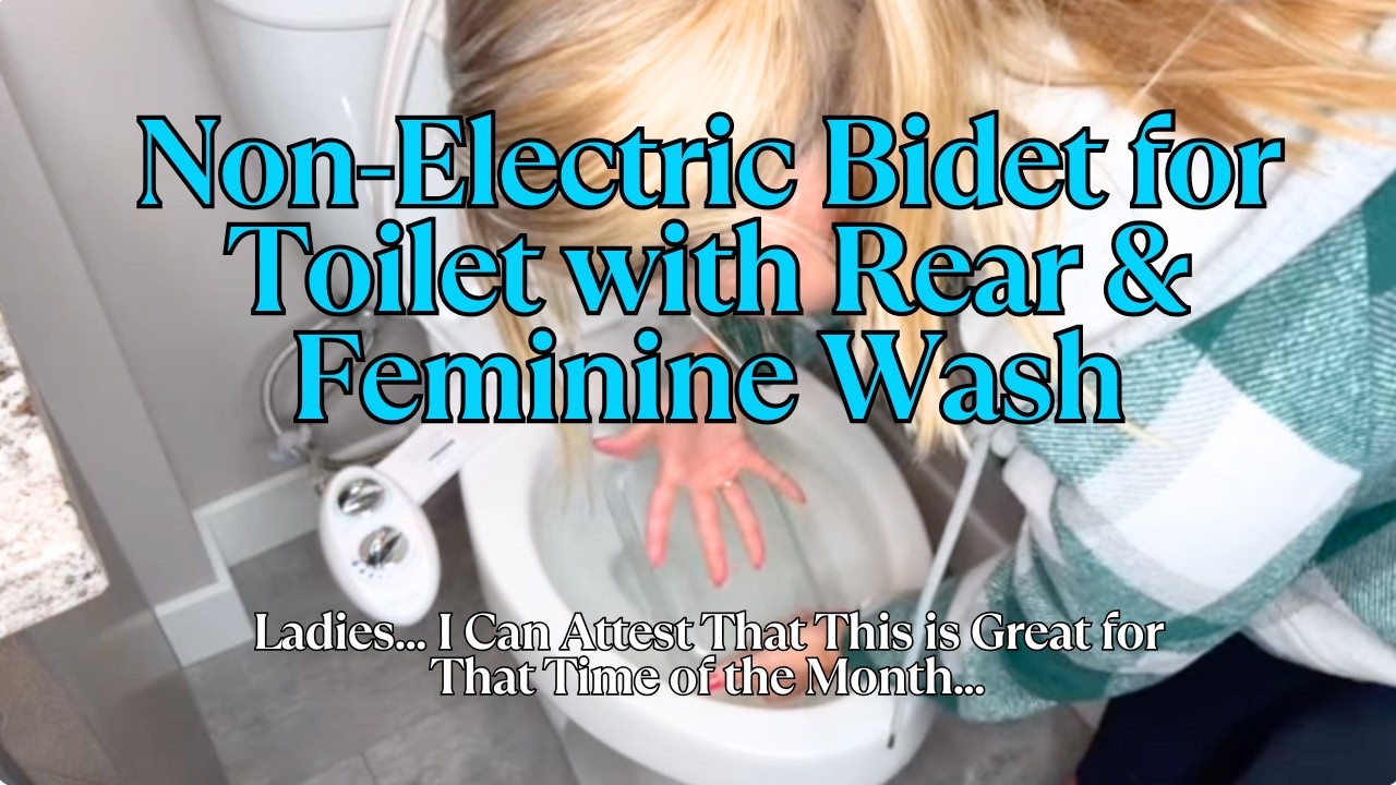 Year Review of Affordable, Non-Electric Bidet with Dual Nozzles & Self-Cleaning Feature #ad
