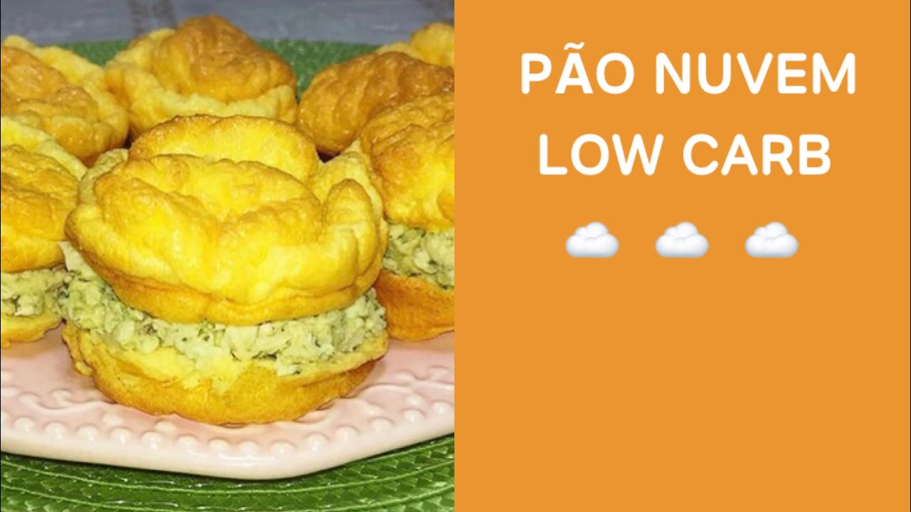 COMO FAZER P&Atilde;O NUVEM LOW CARB ロカボ雲パンの作り方 HOW TO MAKE LOW CARB BREAD