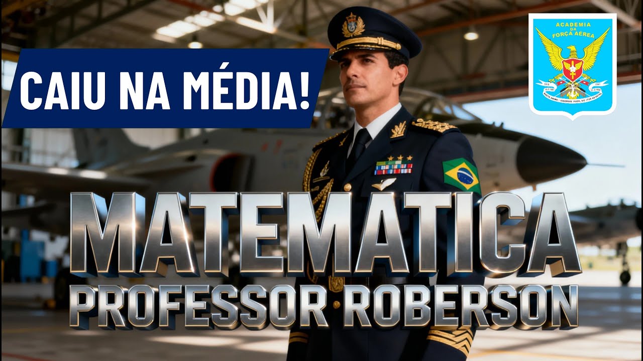 🟢 RESOLUÇÃO MATEMÁTICA AFA 2025/2026 | QUESTÃO 21 (MÉDIAS E ESTATÍSTICA)