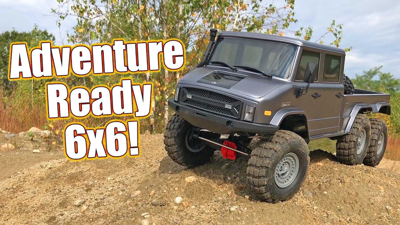 Explore New Off-Road Trails With Extra Grip! Axial Racing SCX10 II UMG10 6x6 Review | RC Driver