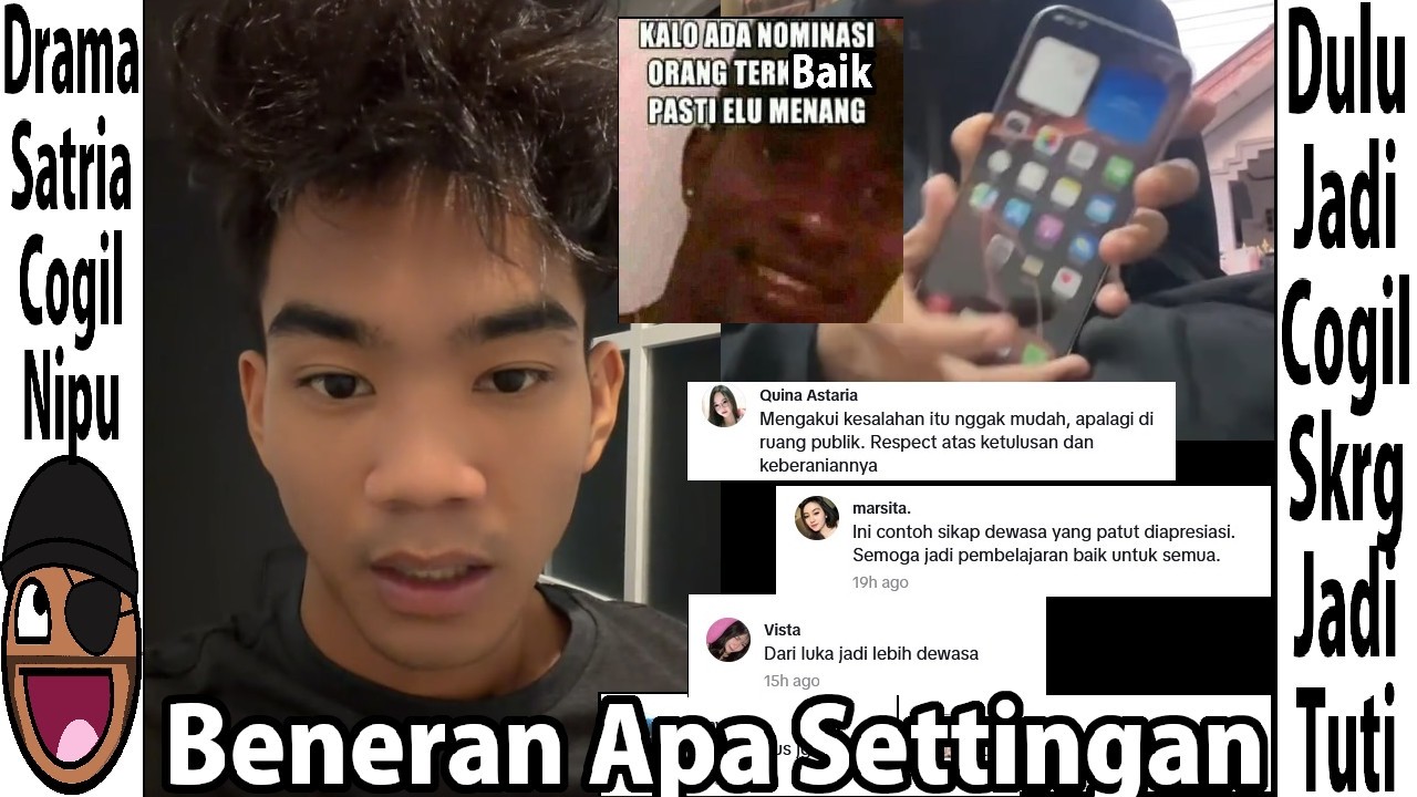 Drama Satria Mahathir Cogil Nipu