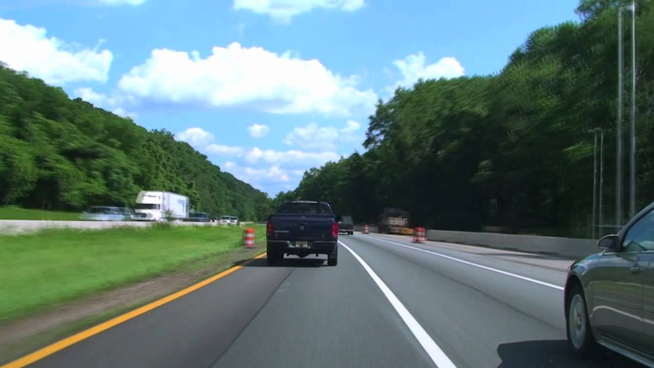I-80 Through the Delaware Water Gap: PA-NJ
