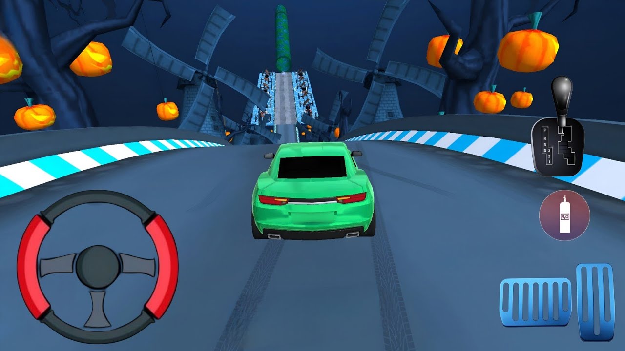 Impossible Ramp Car Driving - Mega Ramp Car Stunts 3D - Gameplay 