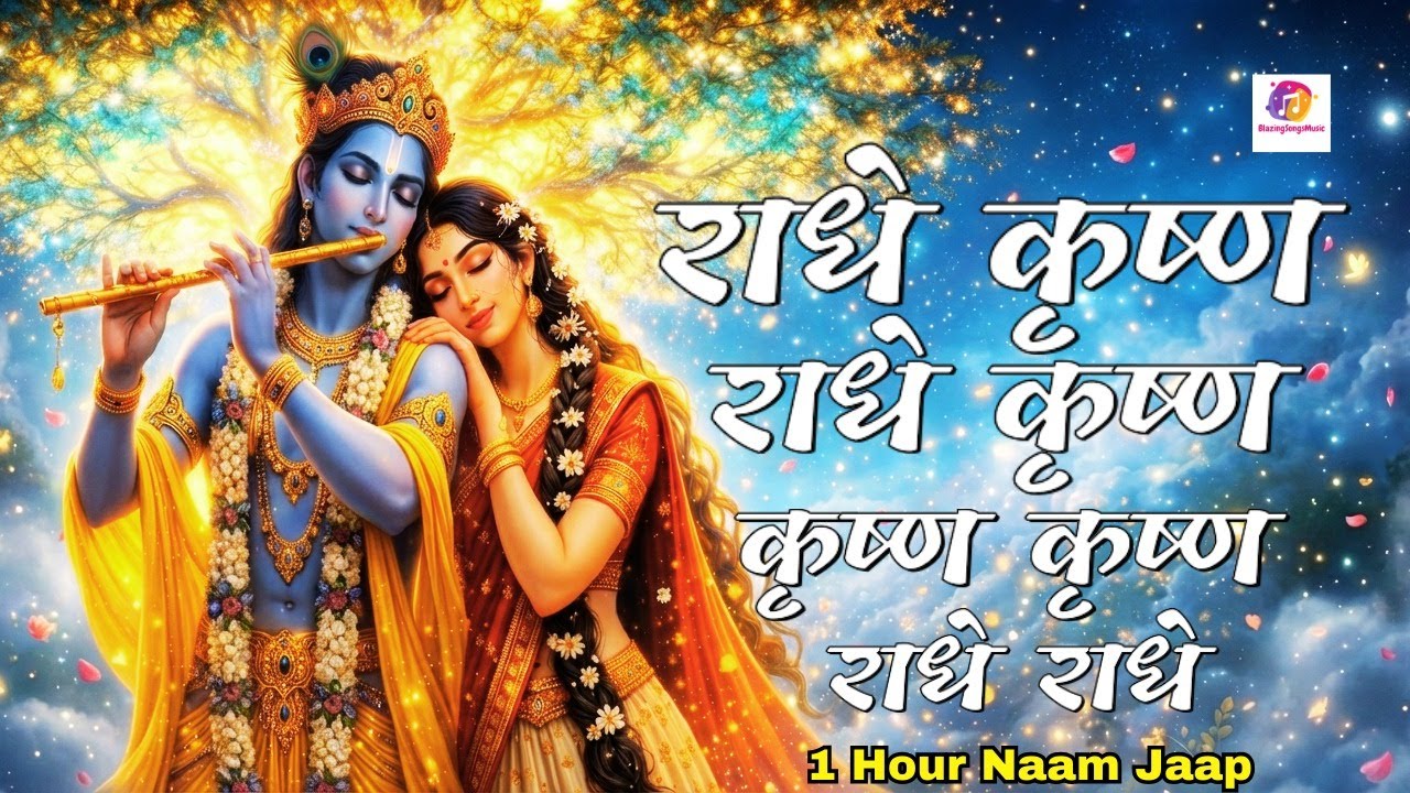 राधे कृष्ण राधे कृष्ण | Radhe Krishna Radhe Krishna Krishna Krishna Radhe Radhe- ISKON Krishna Chant