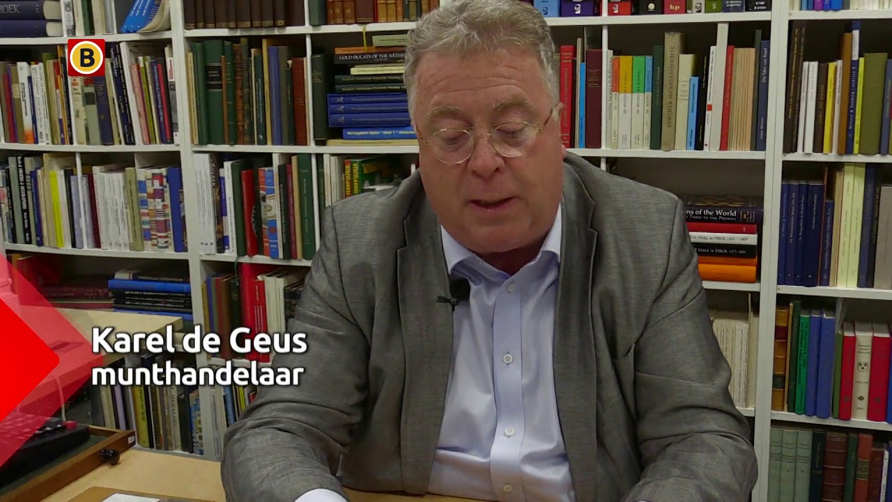 De geschatte opbrengst van de zeldzame munt is 40 duizend euro.